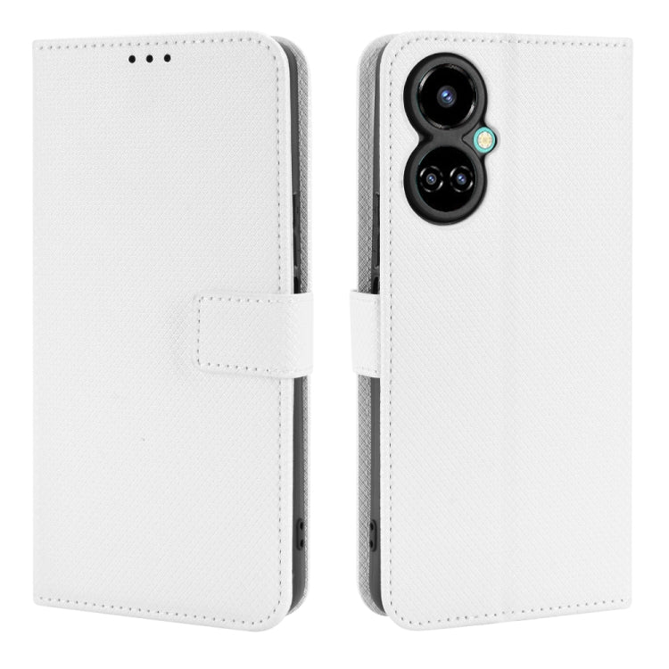 For Tecno Camon 19 Pro Diamond Texture Leather Phone Case