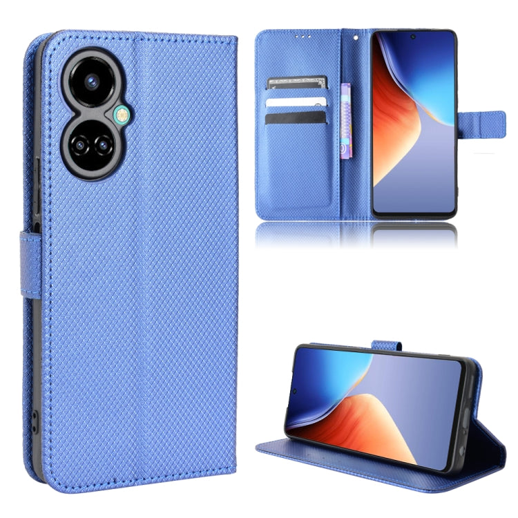 For Tecno Camon 19 Pro Diamond Texture Leather Phone Case