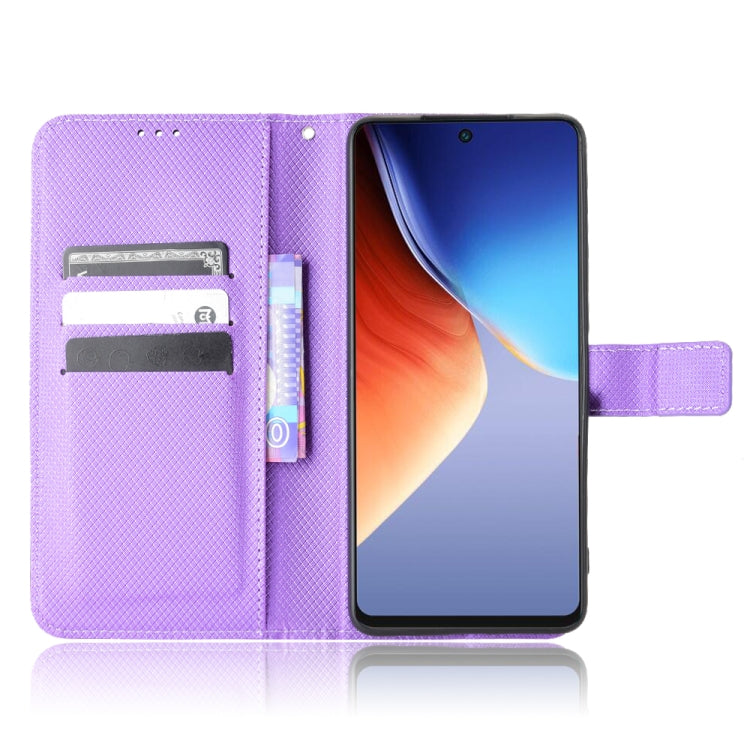 For Tecno Camon 19 Pro Diamond Texture Leather Phone Case