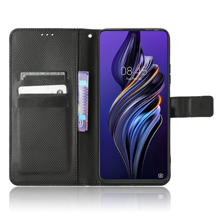 For Tecno Pova 3 Diamond Texture Leather Phone Case