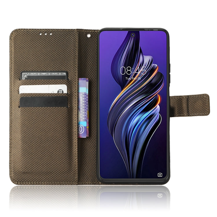 For Tecno Pova 3 Diamond Texture Leather Phone Case
