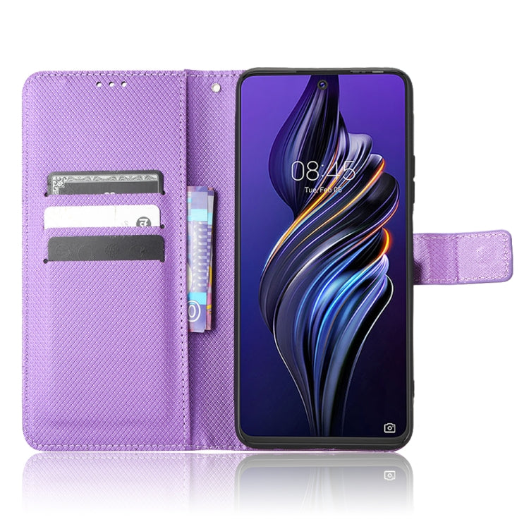 For Tecno Pova 3 Diamond Texture Leather Phone Case