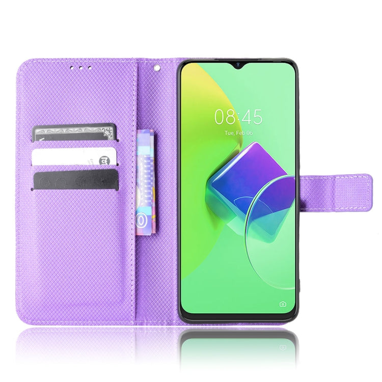 For Tecno Spark 9 Pro Diamond Texture Leather Phone Case