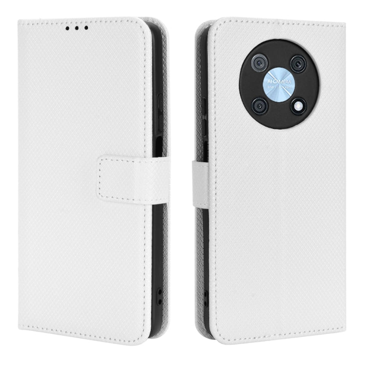 For Huawei nova Y90 Diamond Texture Leather Phone Case