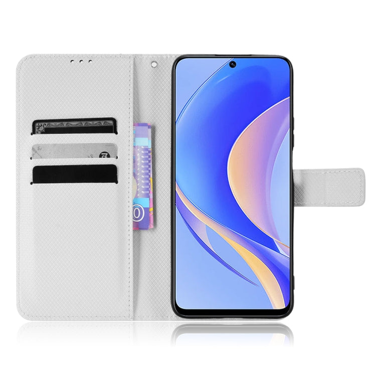For Huawei nova Y90 Diamond Texture Leather Phone Case