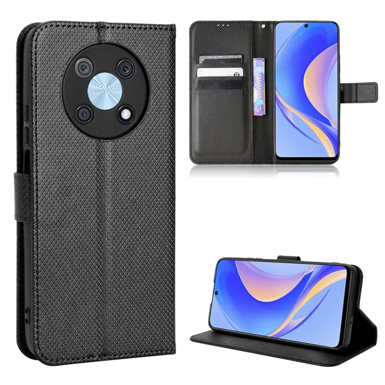 For Huawei nova Y90 Diamond Texture Leather Phone Case