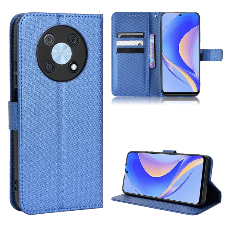 For Huawei nova Y90 Diamond Texture Leather Phone Case