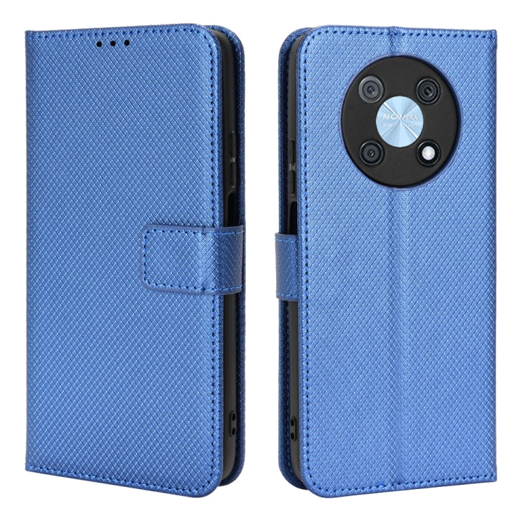 For Huawei nova Y90 Diamond Texture Leather Phone Case