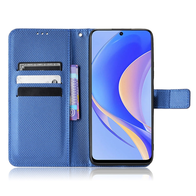 For Huawei nova Y90 Diamond Texture Leather Phone Case