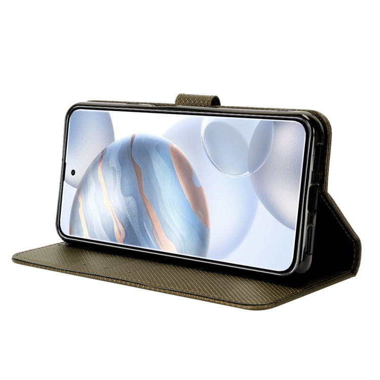 For Cubot X50 Diamond Texture Leather Phone Case