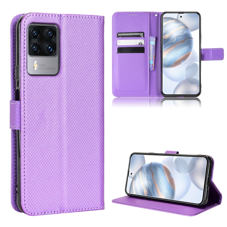 For Cubot X50 Diamond Texture Leather Phone Case