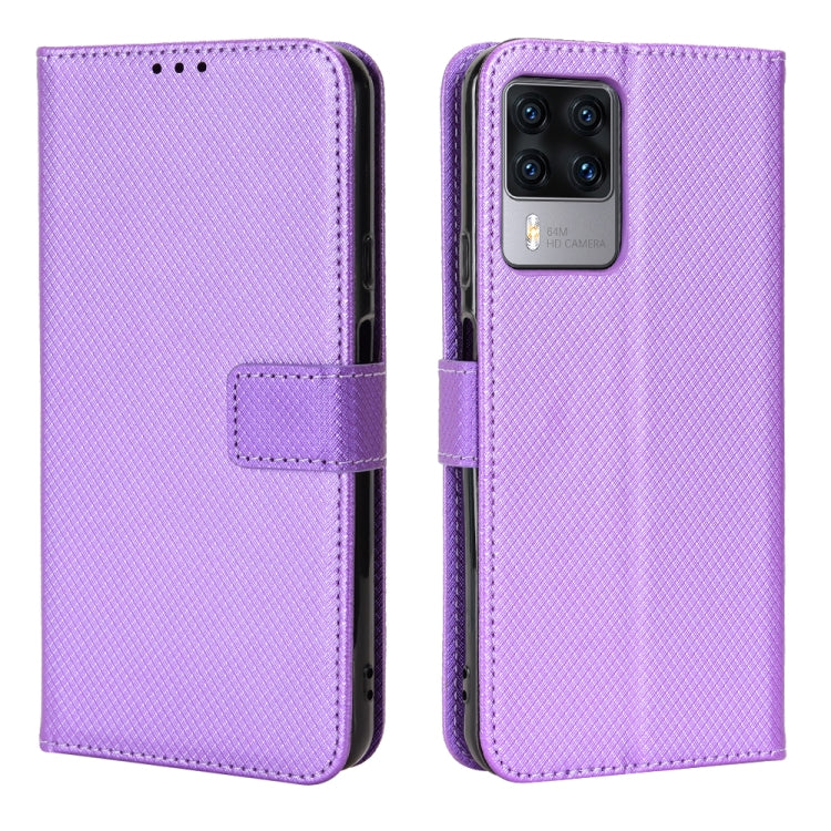 For Cubot X50 Diamond Texture Leather Phone Case