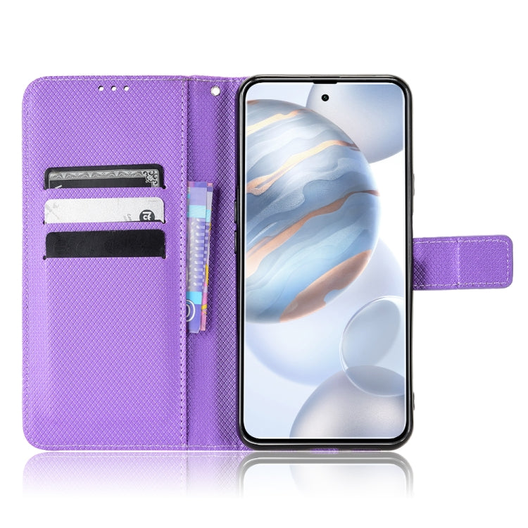 For Cubot X50 Diamond Texture Leather Phone Case