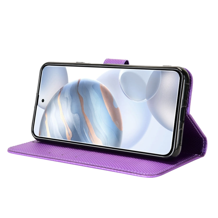 For Cubot X50 Diamond Texture Leather Phone Case