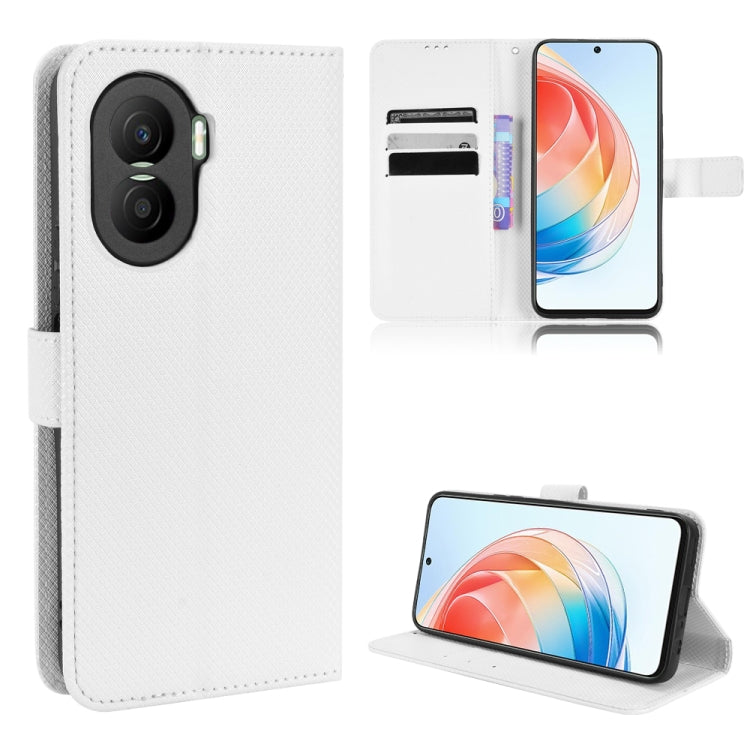 For Honor X40i Diamond Texture Leather Phone Case