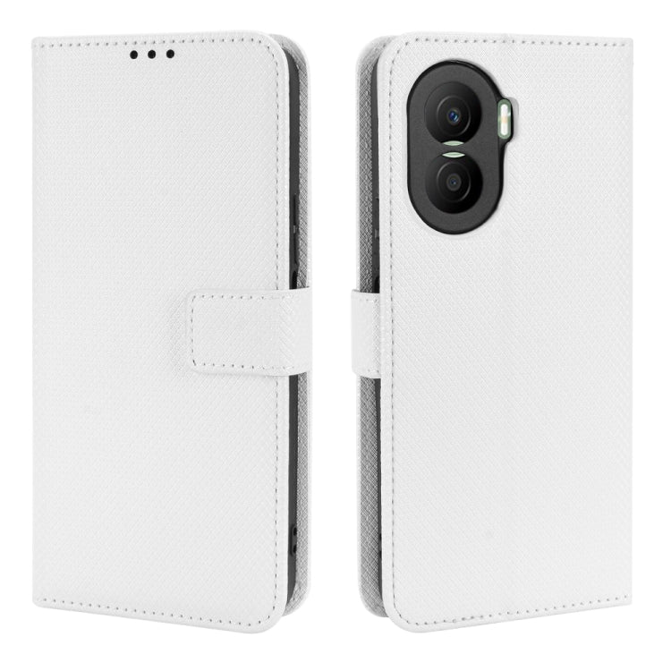 For Honor X40i Diamond Texture Leather Phone Case