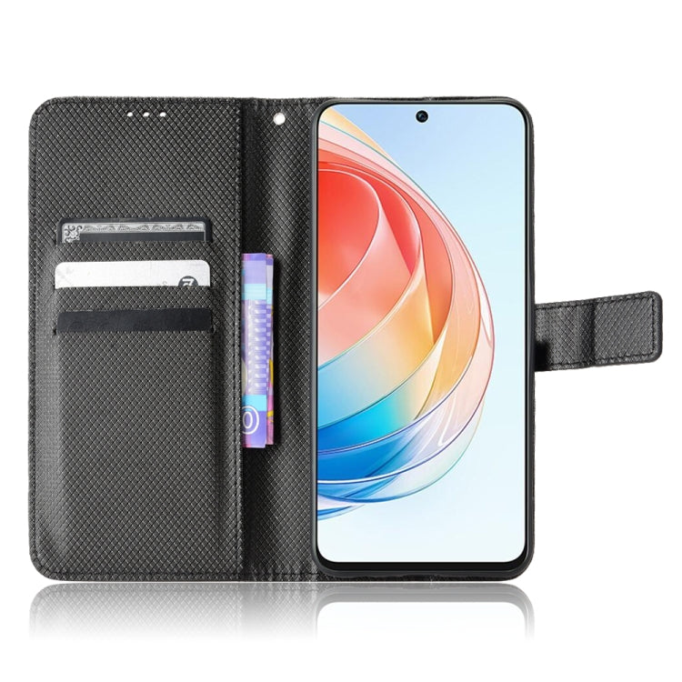 For Honor X40i Diamond Texture Leather Phone Case