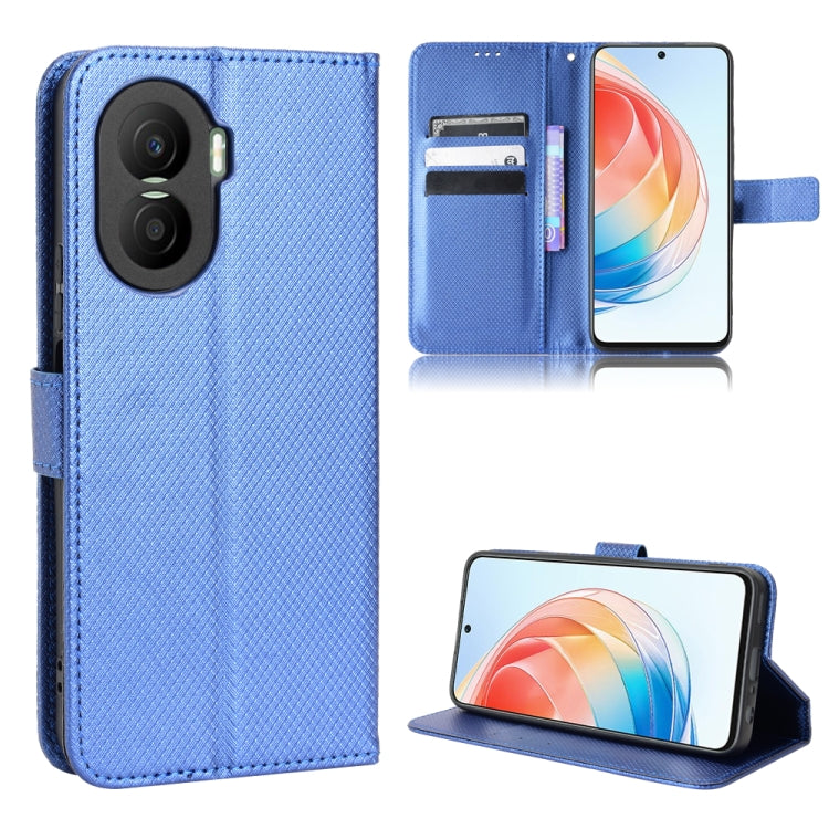 For Honor X40i Diamond Texture Leather Phone Case