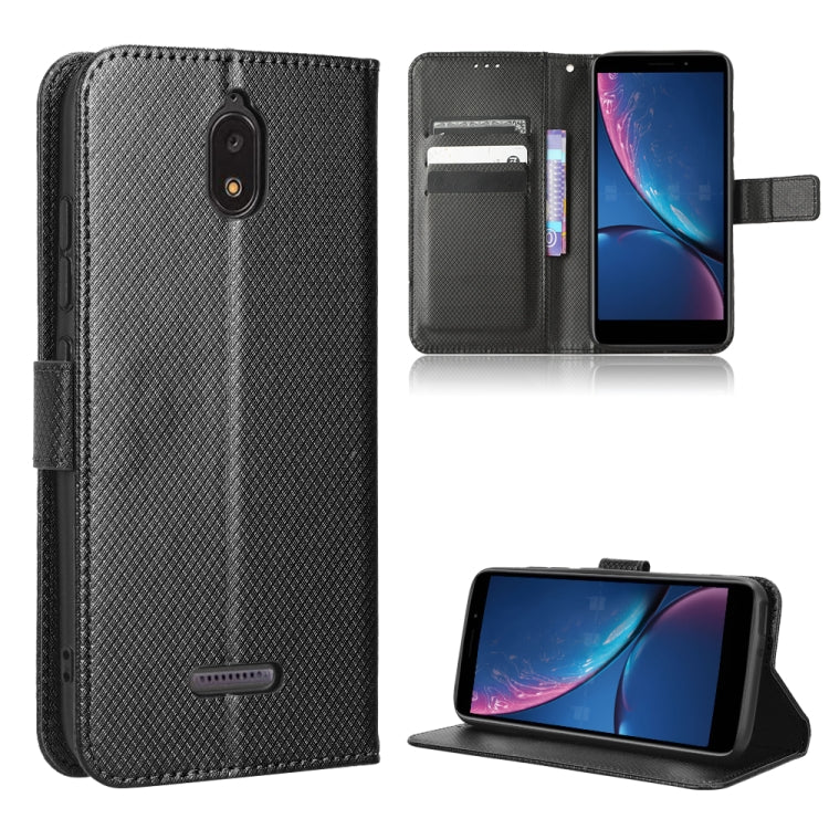 For HotPepper Serrano3 Diamond Texture Leather Phone Case