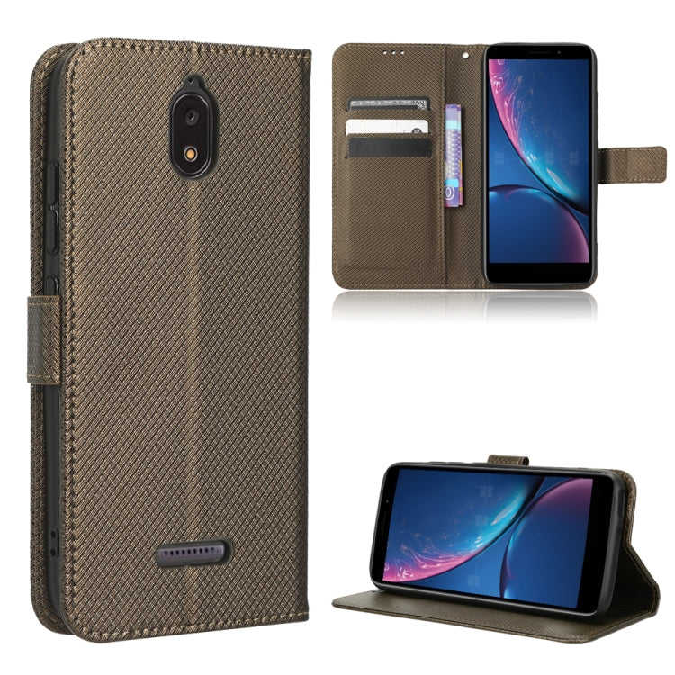 For HotPepper Serrano3 Diamond Texture Leather Phone Case