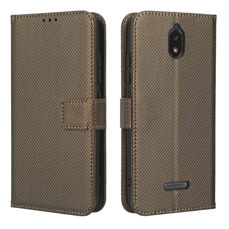 For HotPepper Serrano3 Diamond Texture Leather Phone Case