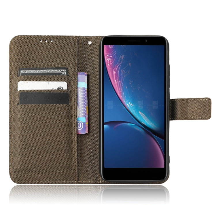 For HotPepper Serrano3 Diamond Texture Leather Phone Case