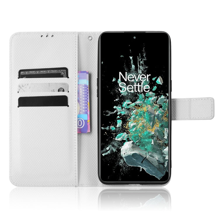For OnePlus 10T 5G / Ace Pro 5G Diamond Texture Leather Phone Case