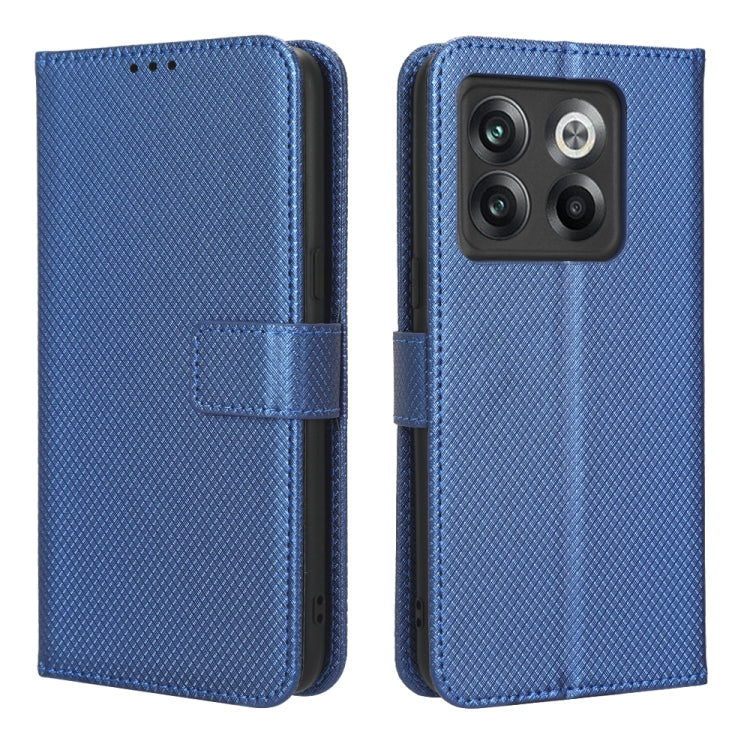 For OnePlus 10T 5G / Ace Pro 5G Diamond Texture Leather Phone Case