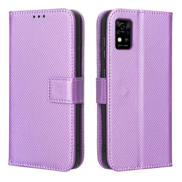 For ZTE Avid 589 Z5158 Diamond Texture Leather Phone Case