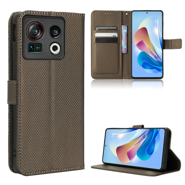 For ZTE Nubia Z40S Pro Diamond Texture Leather Phone Case