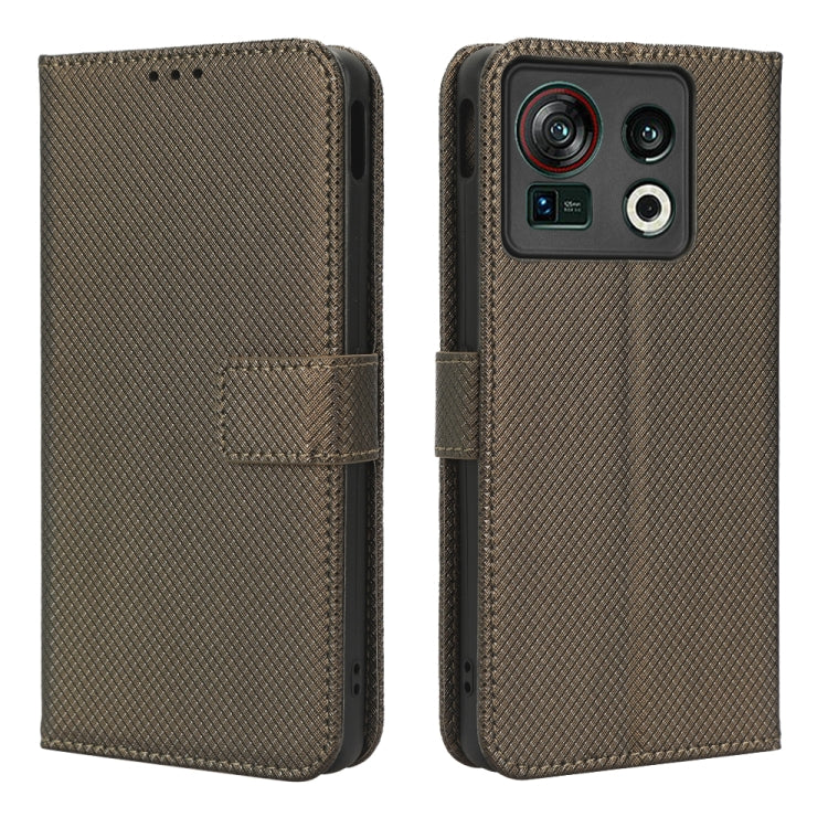 For ZTE Nubia Z40S Pro Diamond Texture Leather Phone Case