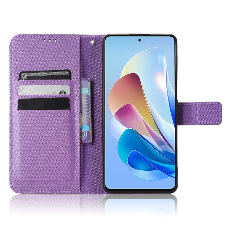 For ZTE Nubia Z40S Pro Diamond Texture Leather Phone Case