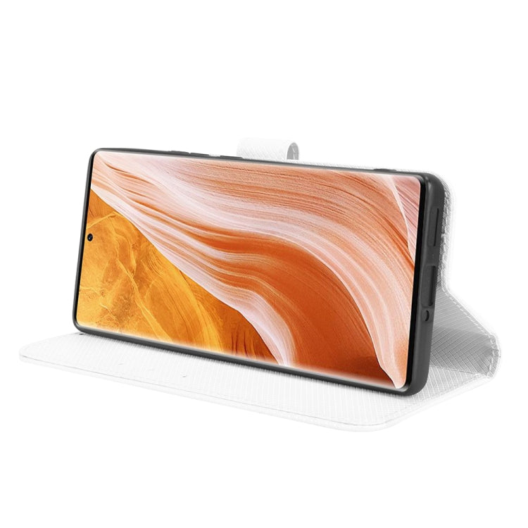For ZTE Axon 40 Pro Diamond Texture Leather Phone Case