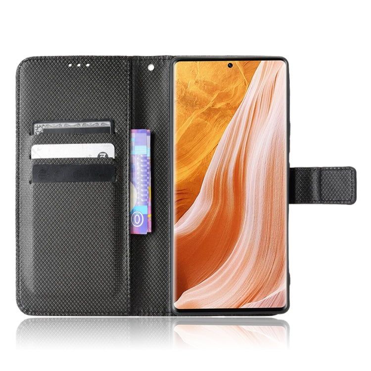 For ZTE Axon 40 Pro Diamond Texture Leather Phone Case