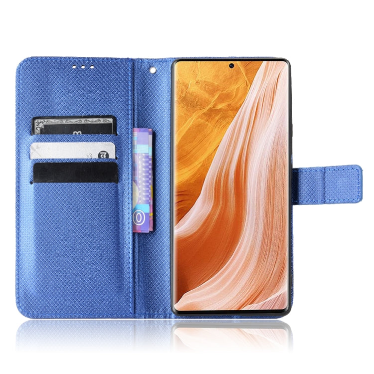 For ZTE Axon 40 Pro Diamond Texture Leather Phone Case