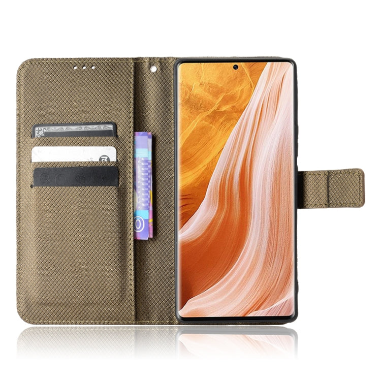 For ZTE Axon 40 Pro Diamond Texture Leather Phone Case