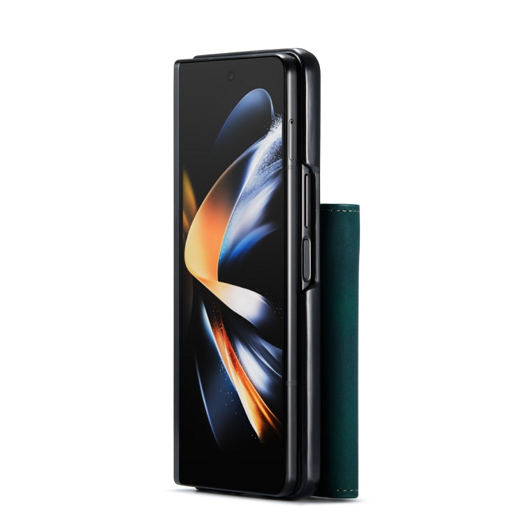 For Samsung Galaxy Z Fold4 DG.MING M1 Series 3-Fold Multi Card Wallet  Phone Case