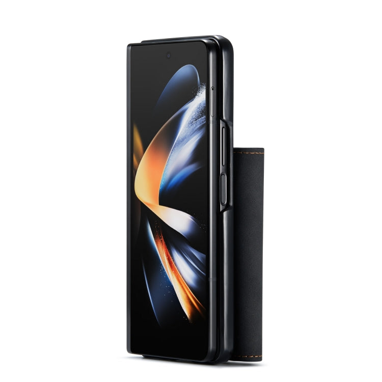 For Samsung Galaxy Z Fold4 DG.MING M1 Series 3-Fold Multi Card Wallet  Phone Case