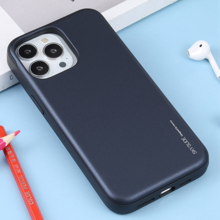 For iPhone 14 Pro Max GOOSPERY SKY SLIDE BUMPER Sliding Card Slot Phone Case