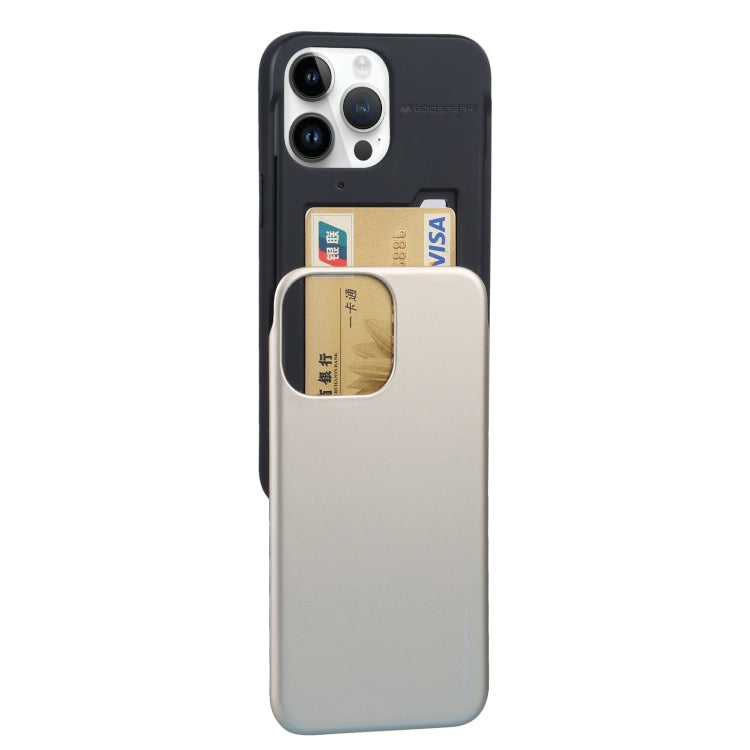 For iPhone 14 Pro Max GOOSPERY SKY SLIDE BUMPER Sliding Card Slot Phone Case