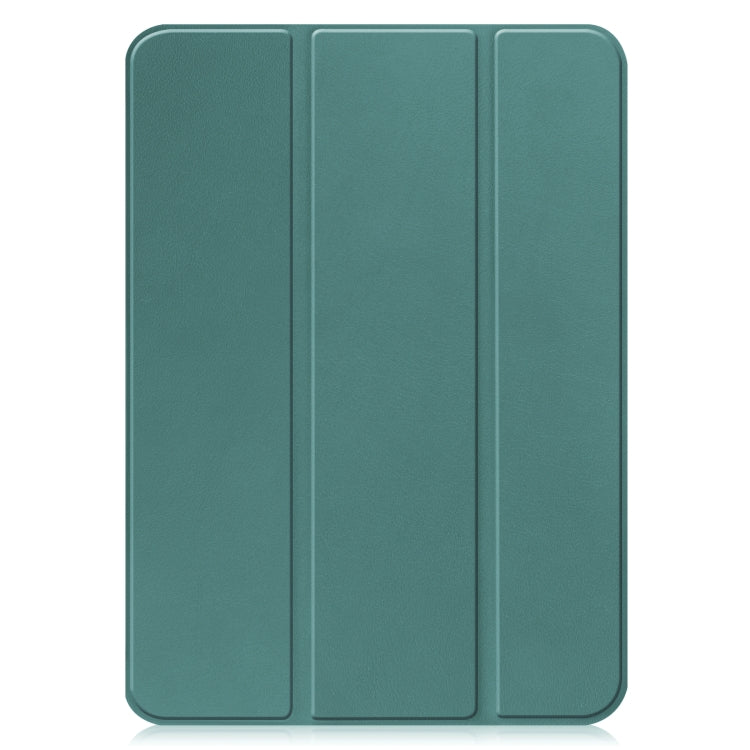 Solid Color Custer Texture Leather Tablet Case For iPad 10th Gen 10.9 2022