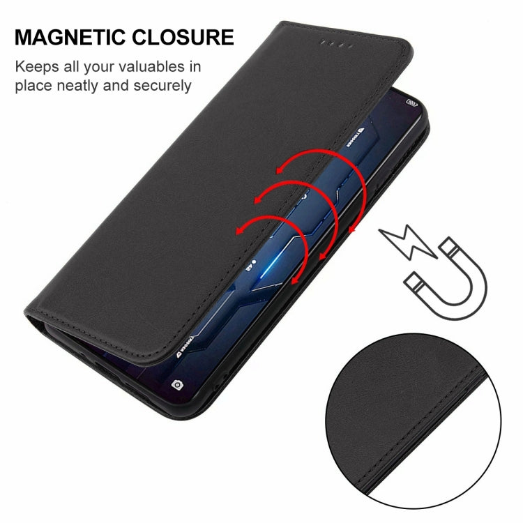 For Xiaomi Black Shark 5 Magnetic Closure Leather Phone Case
