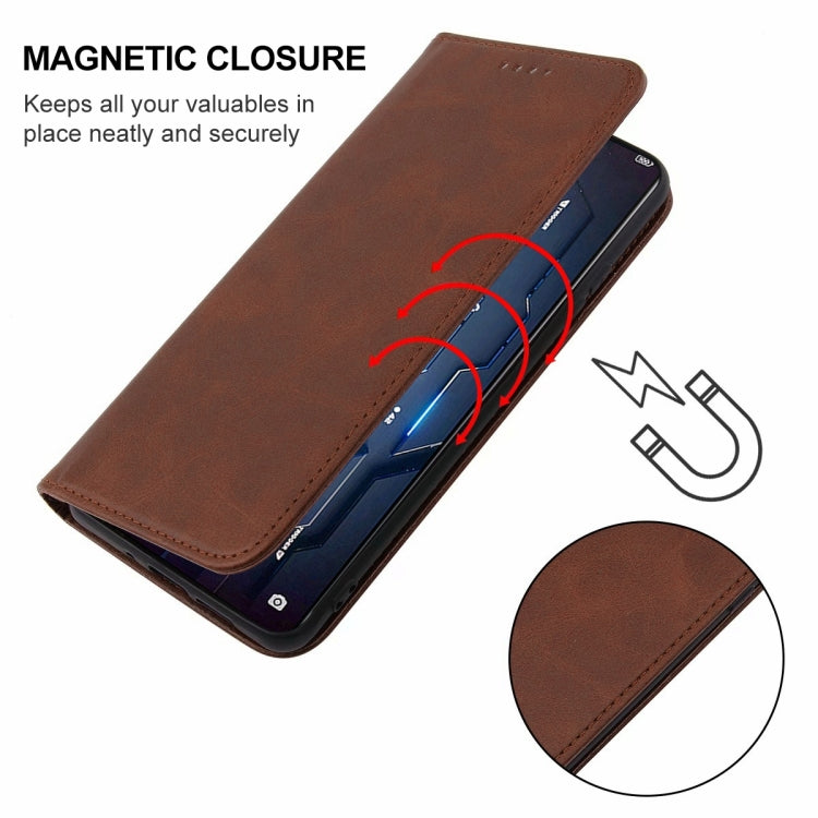For Xiaomi Black Shark 5 Magnetic Closure Leather Phone Case