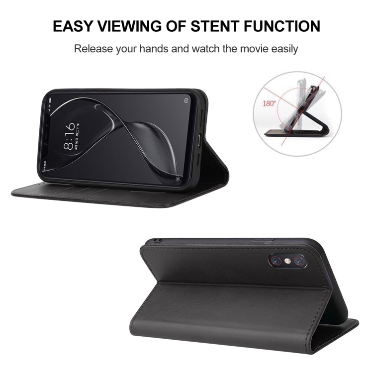 For Xiaomi Mi 8 Explorer Magnetic Closure Leather Phone Case