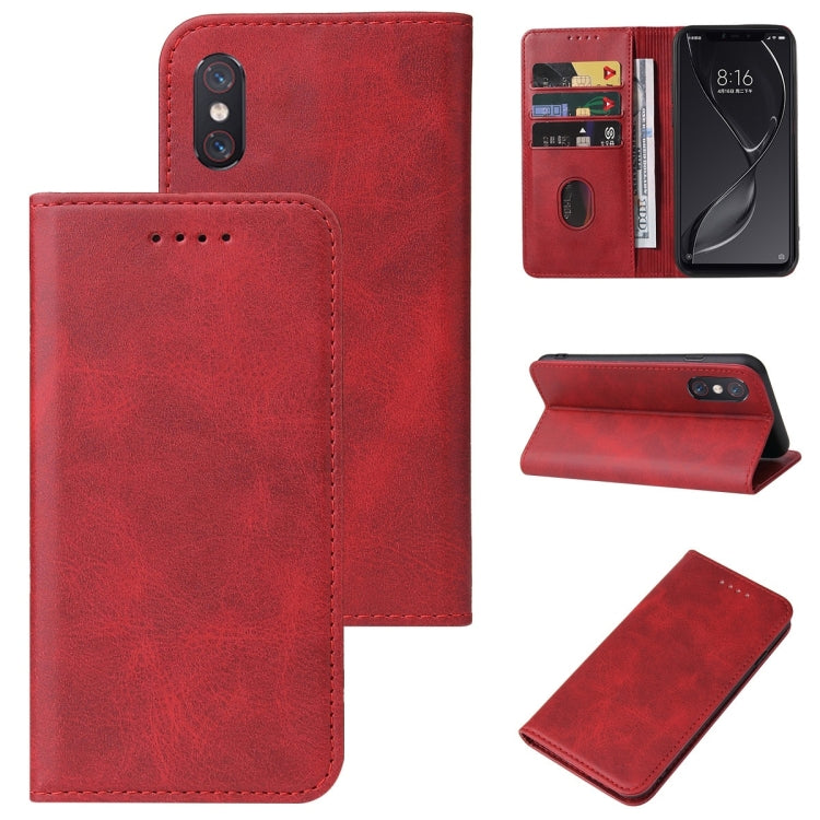 For Xiaomi Mi 8 Explorer Magnetic Closure Leather Phone Case