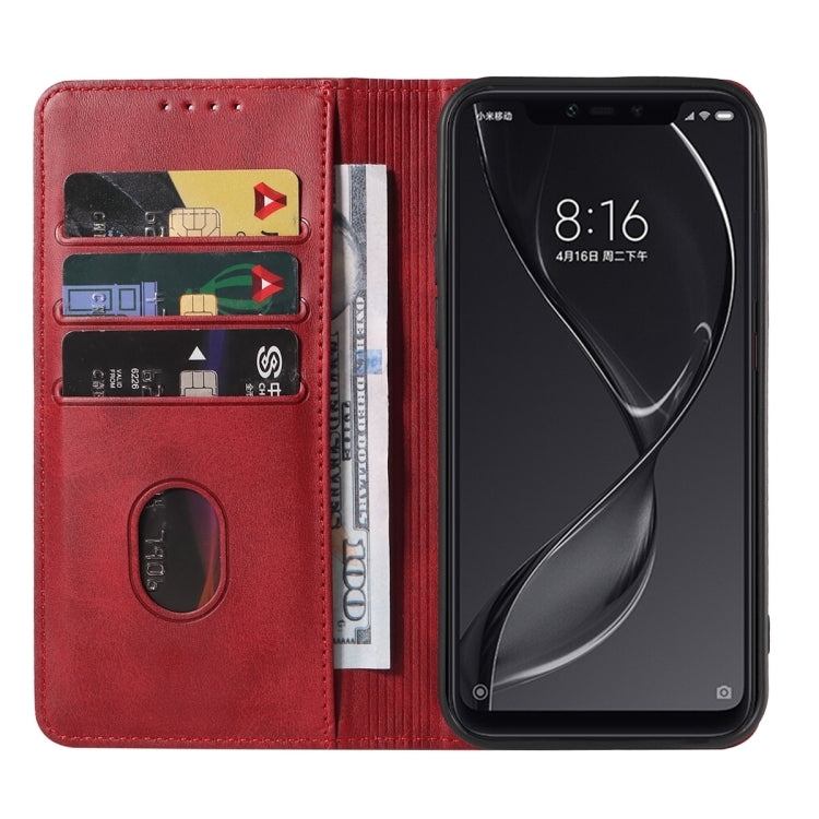 For Xiaomi Mi 8 Explorer Magnetic Closure Leather Phone Case