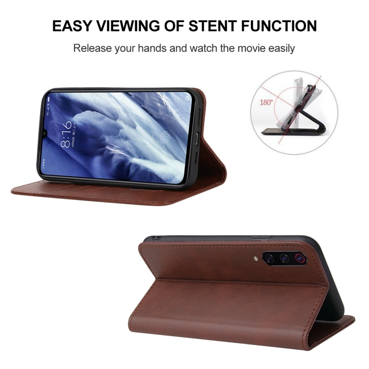 For Xiaomi Mi 9 Pro Magnetic Closure Leather Phone Case