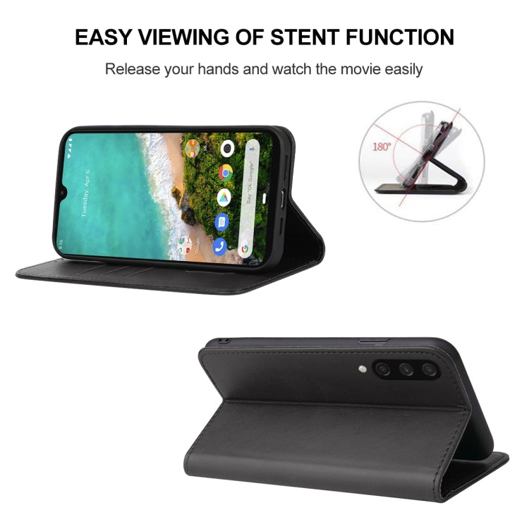 For Xiaomi Mi A3 Magnetic Closure Leather Phone Case