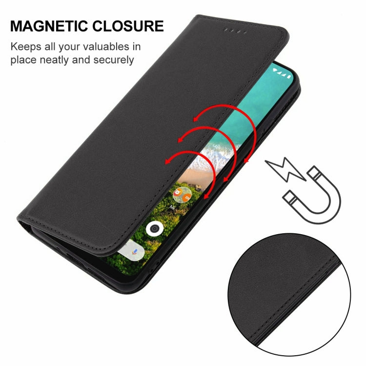 For Xiaomi Mi A3 Magnetic Closure Leather Phone Case