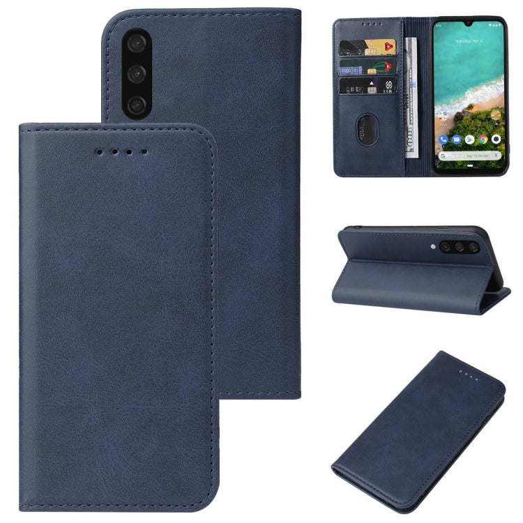 For Xiaomi Mi A3 Magnetic Closure Leather Phone Case